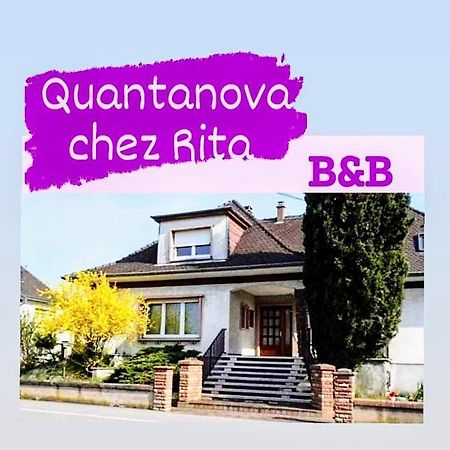 B&B Quantanova Chez Rita Bischwiller Esterno foto